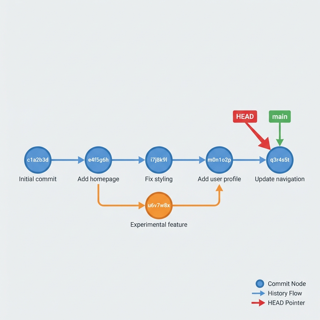 Git History Diagram